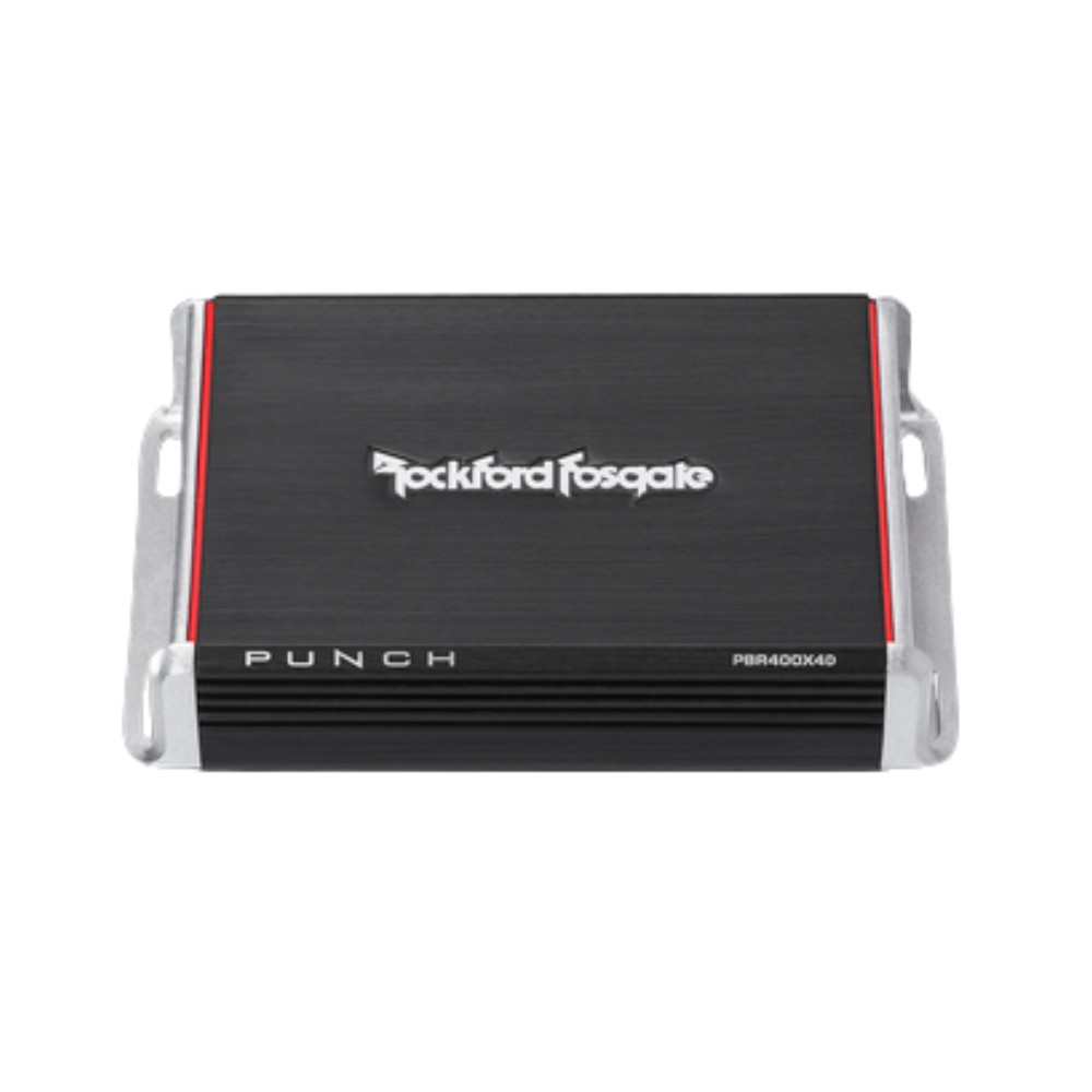 Rockford Fosgate PBR400X4D Punch 400 Watt Full-Range 4-Channel